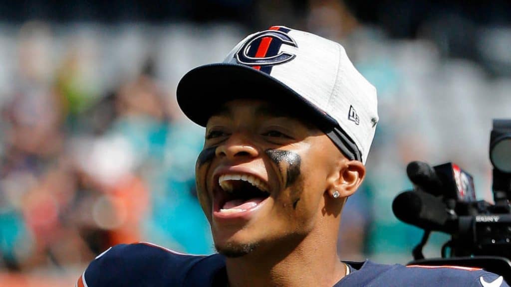 Chicago Bears Quarterback Justin Fields Breaks NFL Record