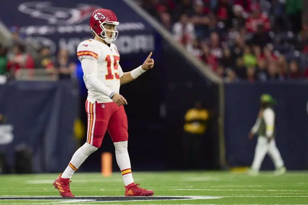 NFL quaterback Patrick Mahomes