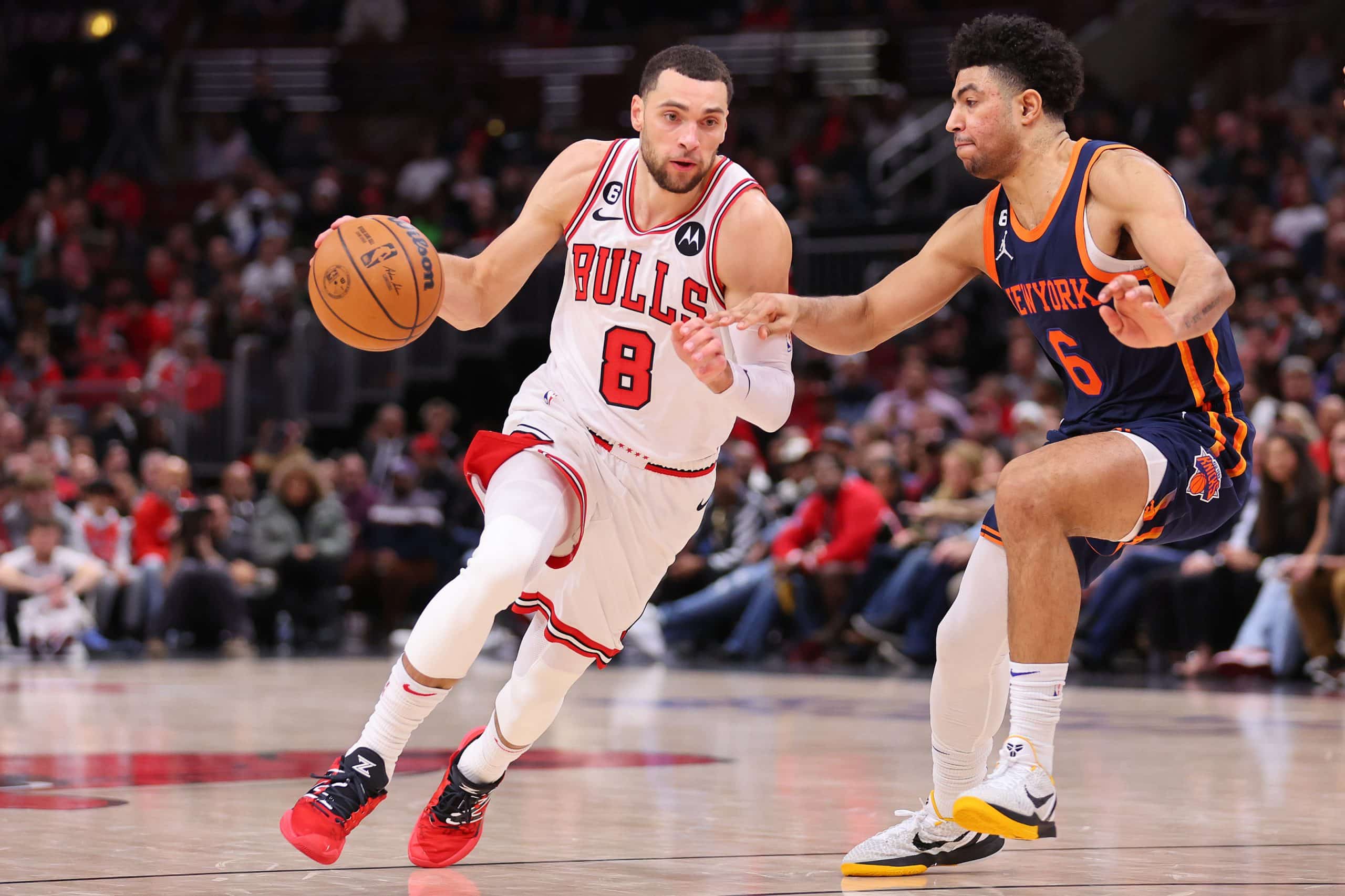 NBA Rumors: New York Knicks eyeing Zach LaVine ahead of trade deadline