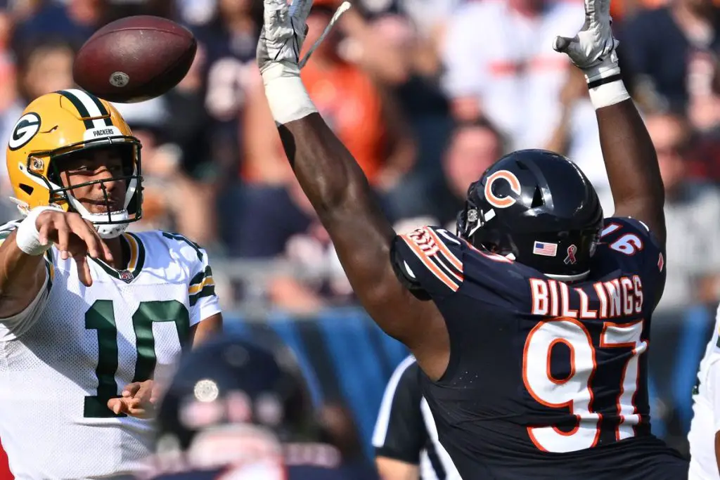 Andrew Billings Top Graded Bears Defense Player