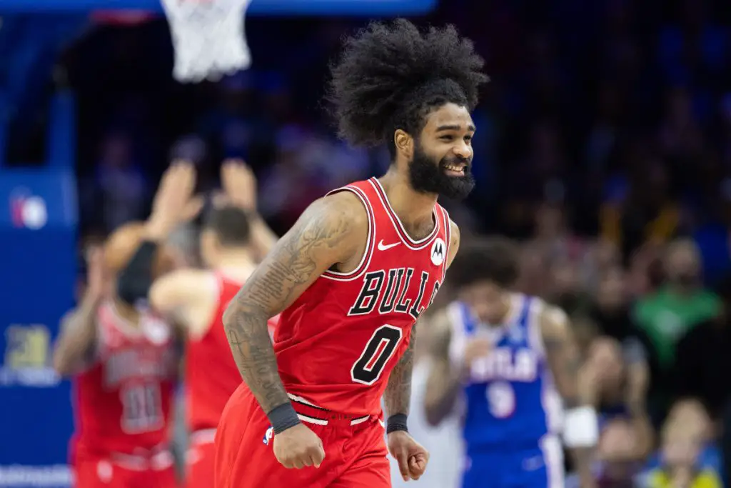 Coby White vs 76ers NBA Chicago Bulls