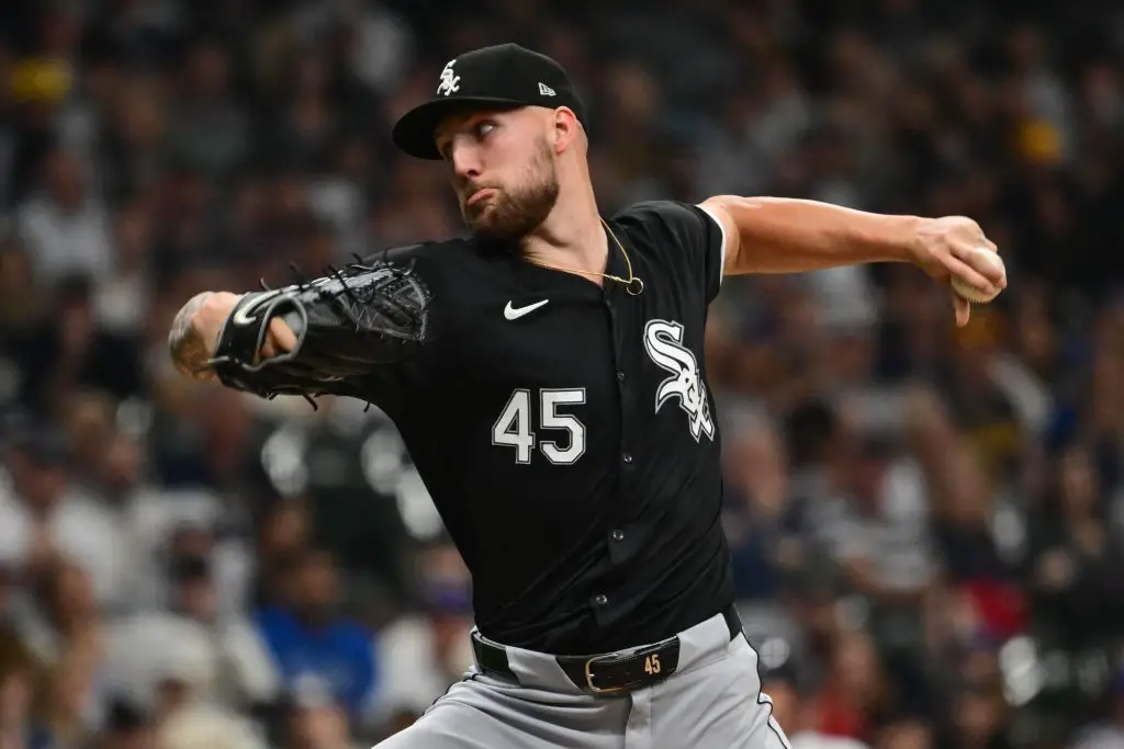 Chicago White Sox pitcher Garrett Crochet