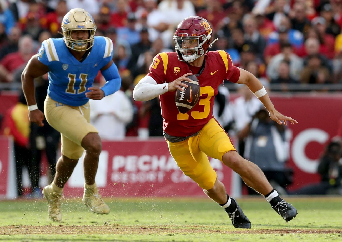 NCAA Football: UCLA at Southern California