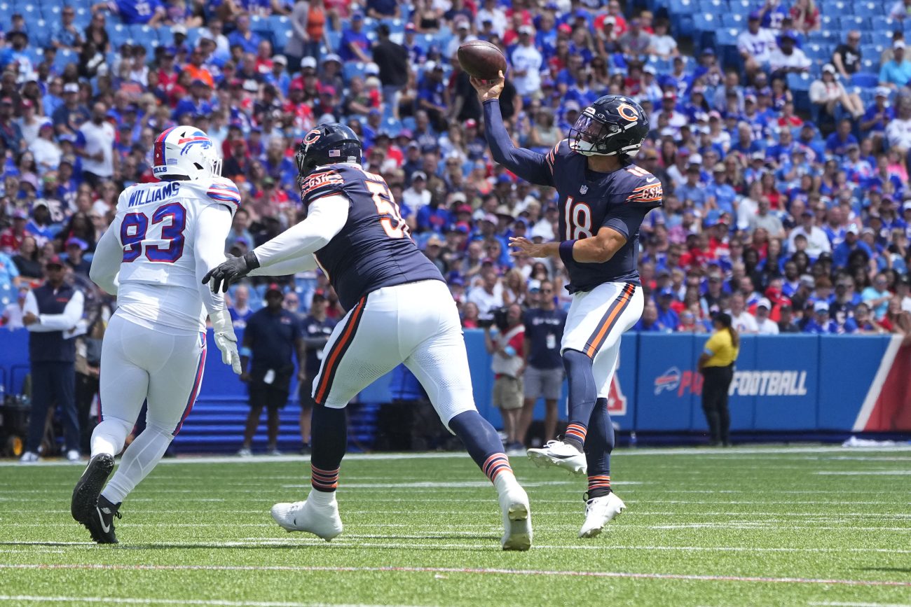 Caleb Williams' day complete after stellar Chicago Bears debut in 2024