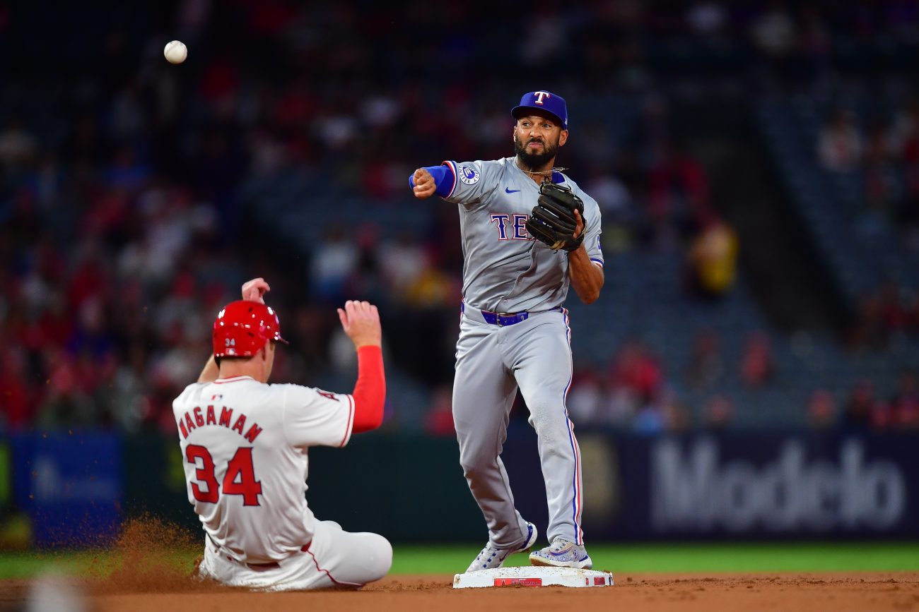 MLB: Texas Rangers at Los Angeles Angels