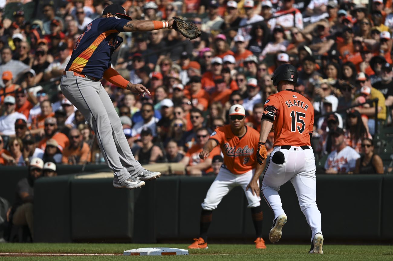 MLB: Houston Astros at Baltimore Orioles