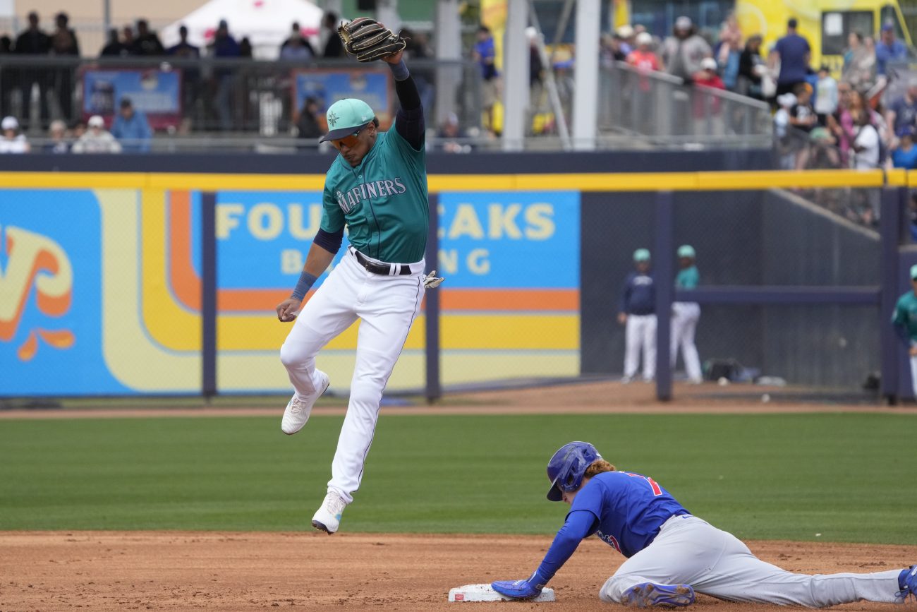 MLB: Spring Training Chicago Cubs at Seattle Mariners