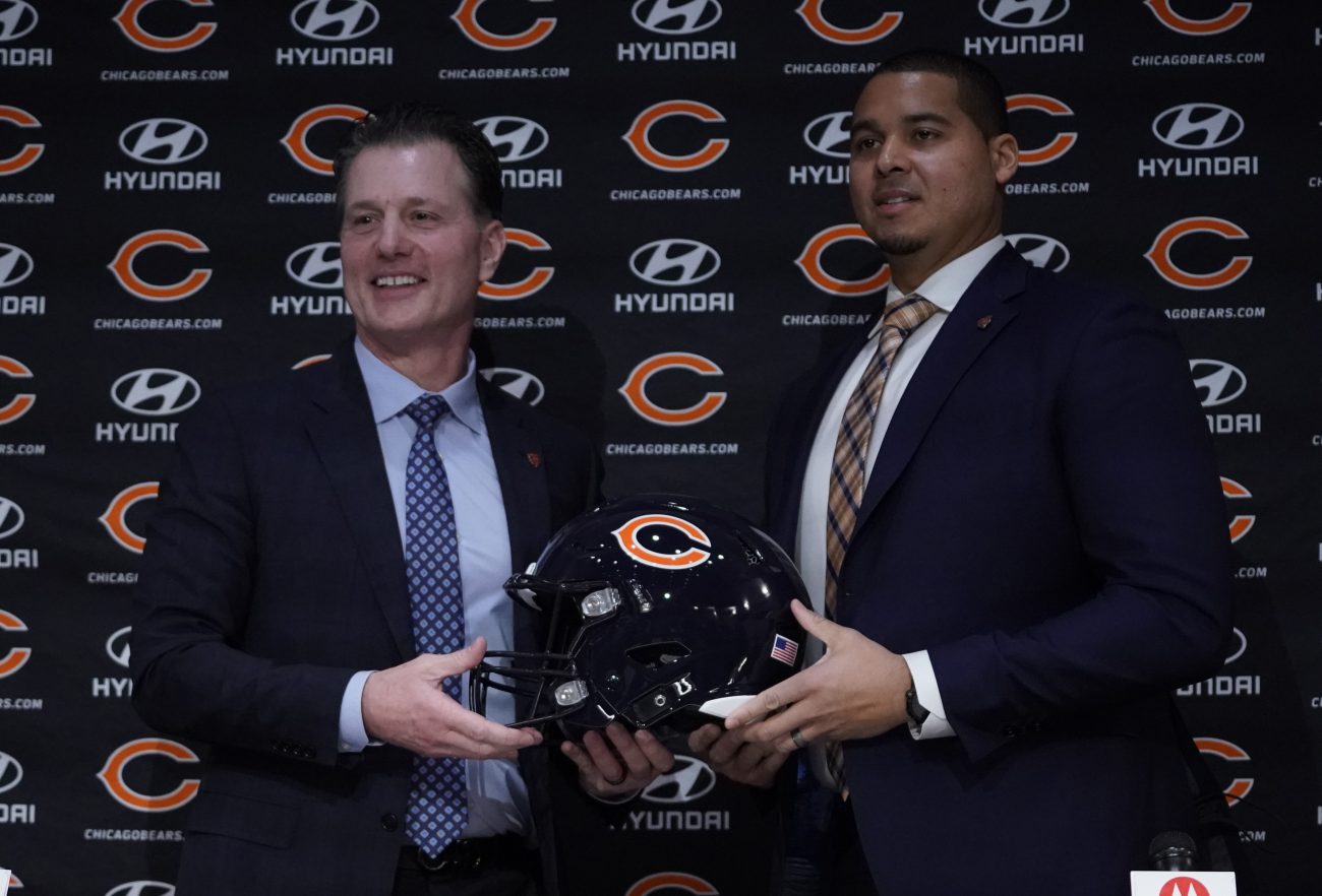 NFL: Chicago Bears Head Coach Matt Eberflus Press Conference