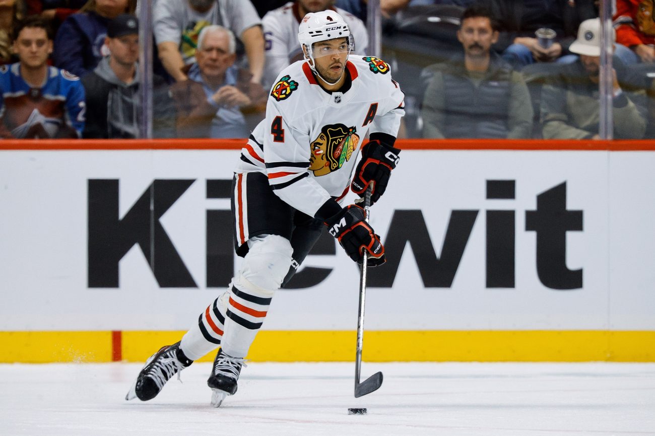 Chicago Blackhawks defenseman and assistant captain Seth Jones