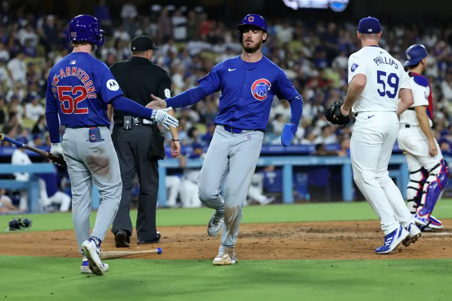 MLB: Chicago Cubs at Los Angeles Dodgers