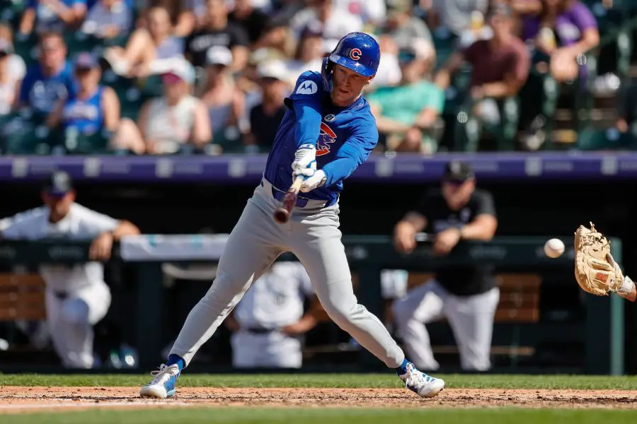 MLB: Chicago Cubs at Colorado Rockies