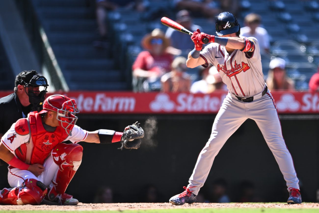 MLB: Atlanta Braves at Los Angeles Angels