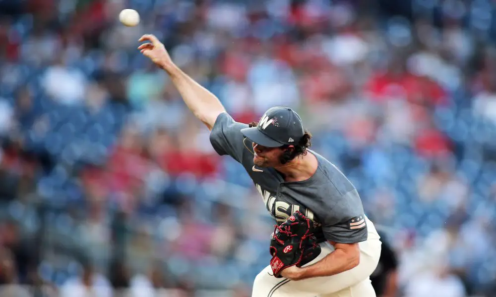 MLB: Miami Marlins at Washington Nationals Kyle Finnegan 