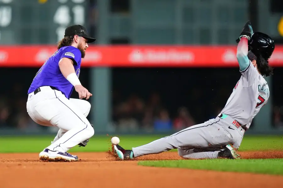 MLB: Arizona Diamondbacks at Colorado Rockies