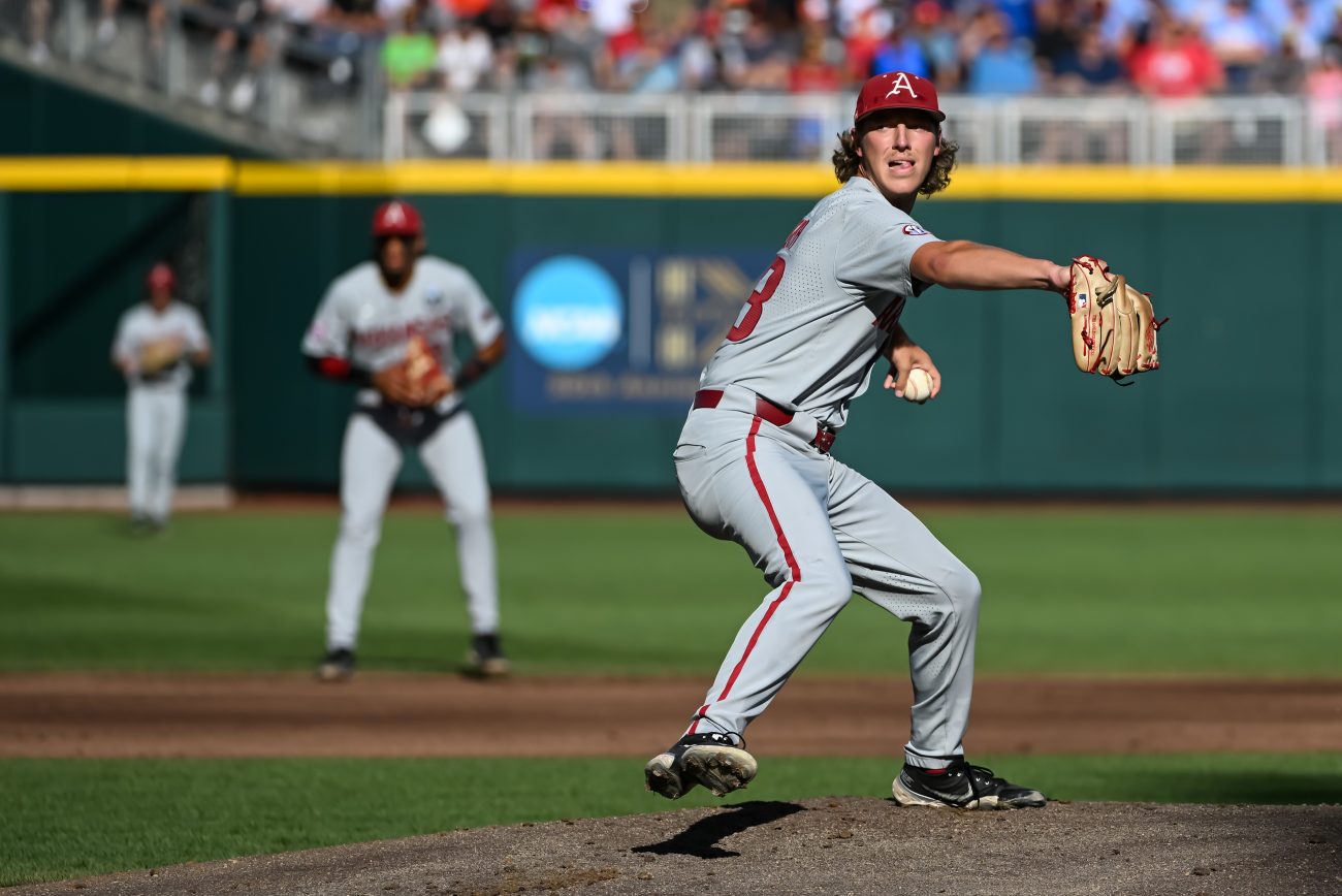 NCAA Baseball: College World Series Arkansas vs Ole Miss