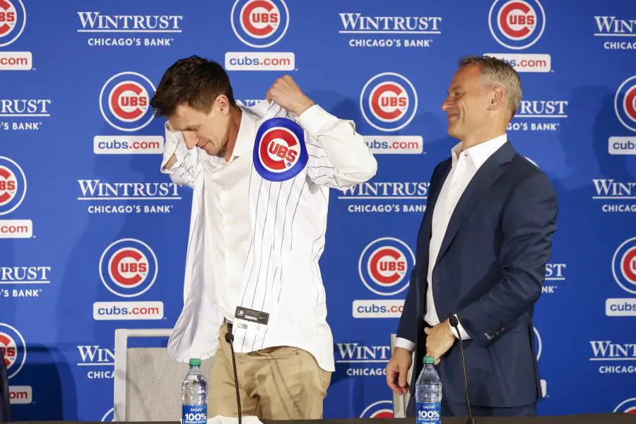 MLB: Chicago Cubs Press Conference