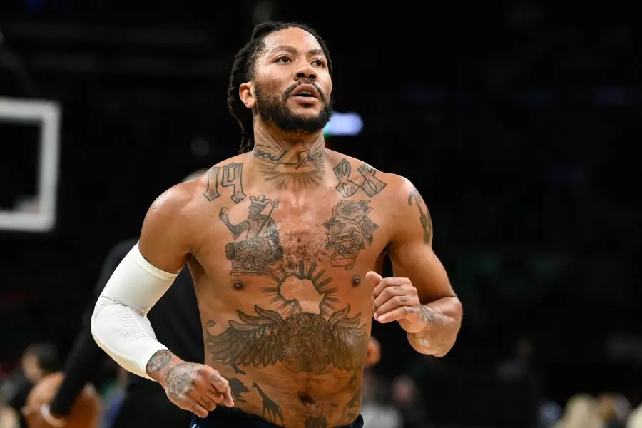 NBA: Memphis Grizzlies at Boston Celtics, Derrick Rose