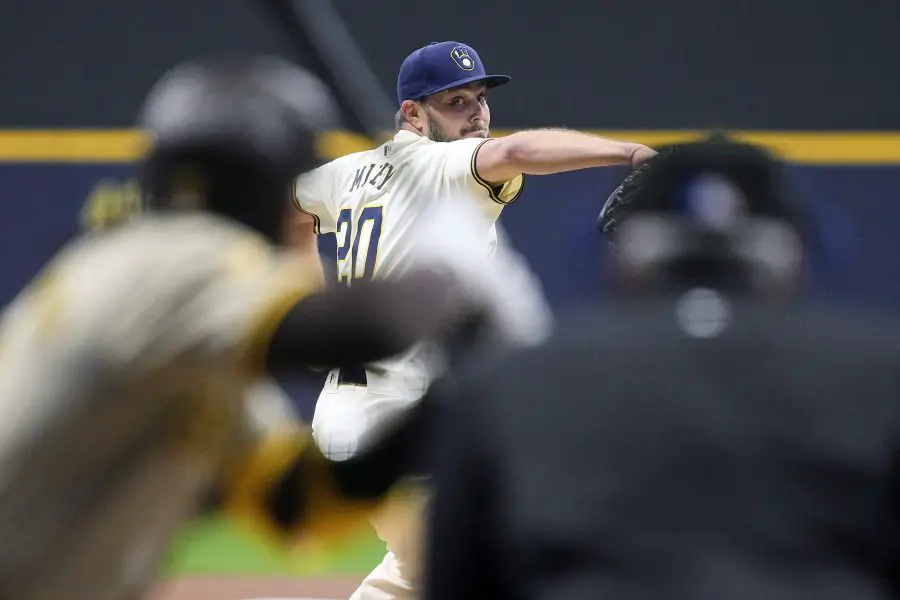 MLB: San Diego Padres at Milwaukee Brewers