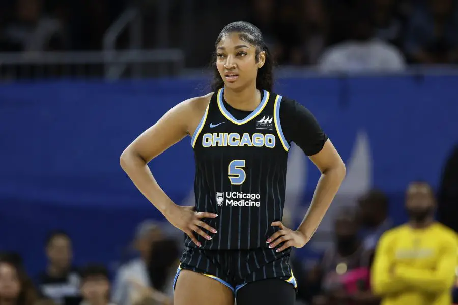 WNBA: Las Vegas Aces at Chicago Sky, Angel Reese