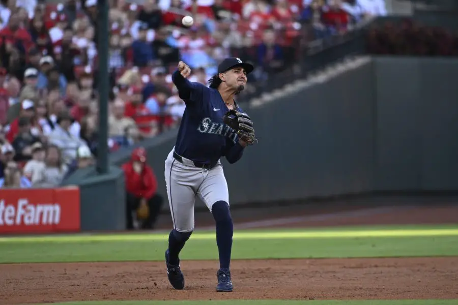 MLB: Seattle Mariners at St. Louis Cardinals Josh Rojas