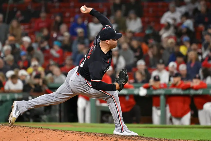 MLB: Game Two Minnesota Twins at Boston Red Sox Caleb Thielbar