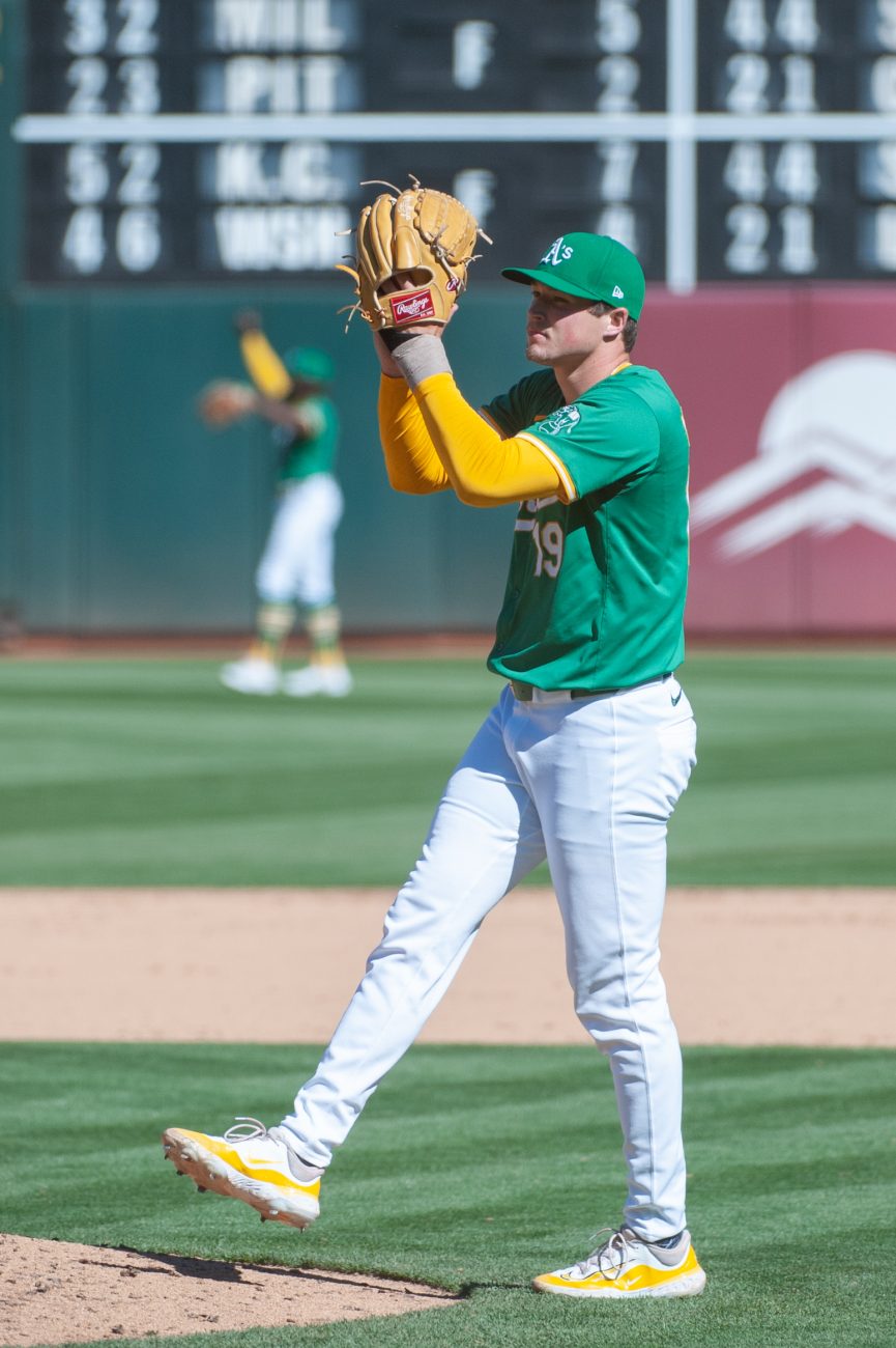 MLB: Texas Rangers at Oakland Athletics, Mason Miller