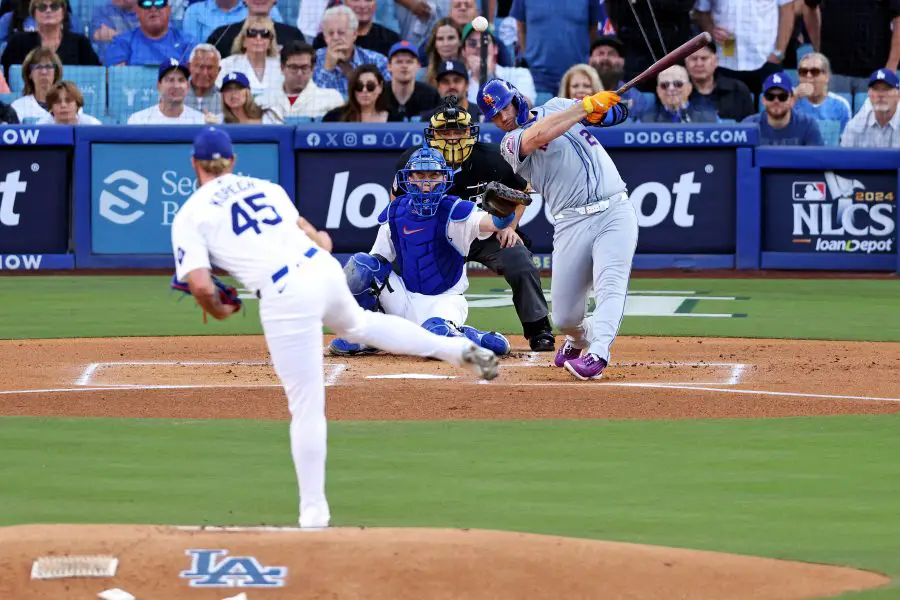 MLB: NLCS New York Mets at Los Angeles Dodgers Chicago Cubs 