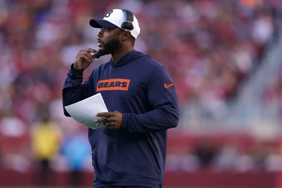 Thomas Brown has regressed on a game-by-game basis since taking over as Bears' interitem head coach 