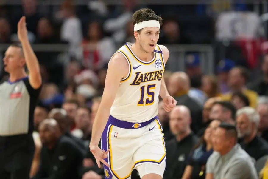 Austin Reaves, Los Angeles Lakers at Golden State Warriors