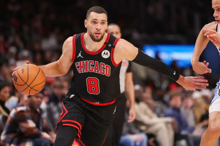 Zach LaVine, Chicago Bulls at Atlanta Hawks