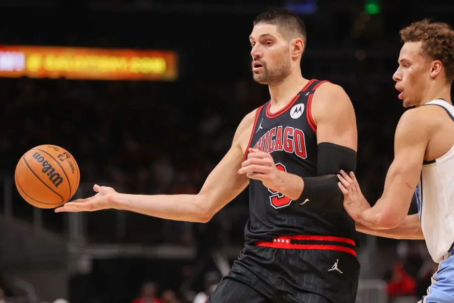 NBA: Chicago Bulls at Atlanta Hawks, Nikola Vucevic