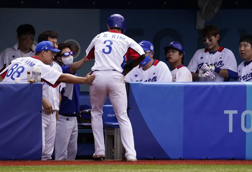 Olympics: Baseball Men Round 2 ISR KOR one critical question 