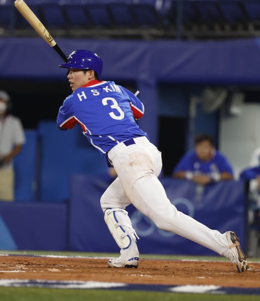 Olympics: Baseball Men Semifinal USA KOR Chicago Cubs