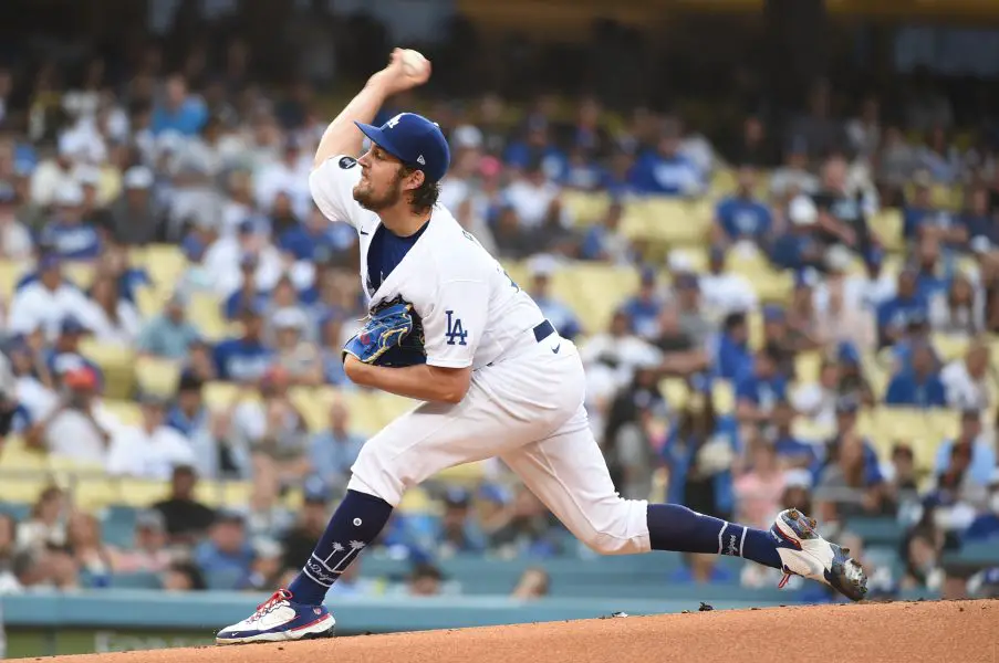 MLB: San Francisco Giants at Los Angeles Dodgers,trevor bauer,chicago cubs