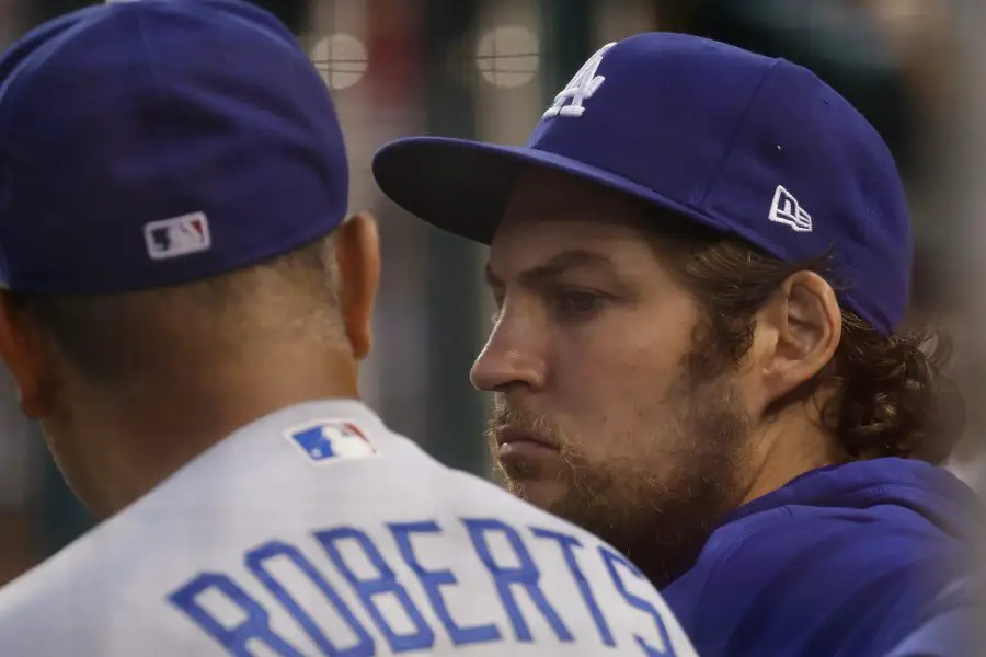 MLB: Los Angeles Dodgers at Washington Nationals, trevor bauer