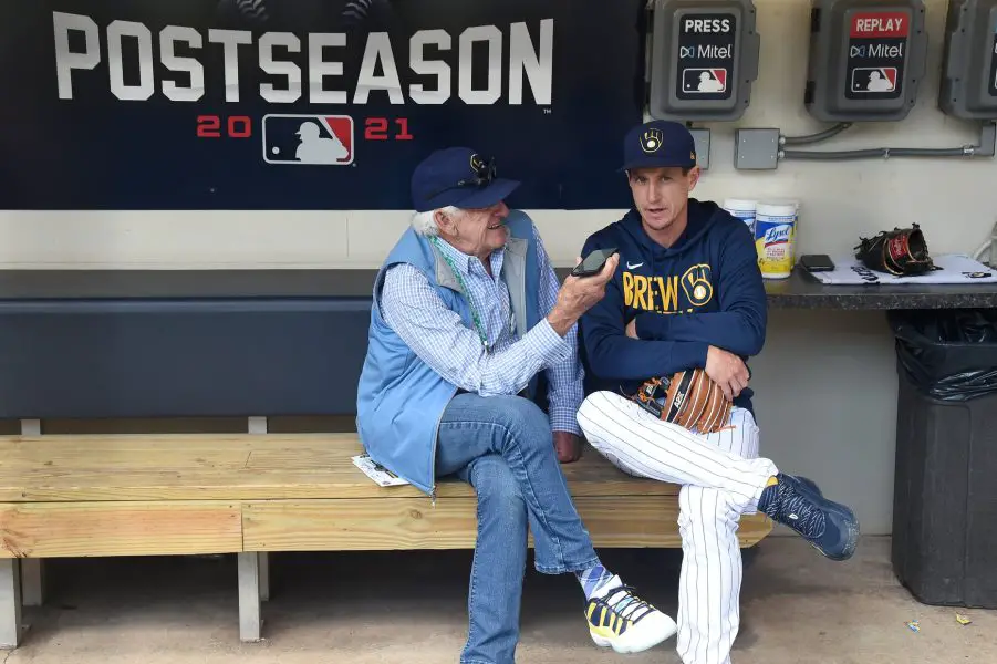 Bob Uecker, Craig Counsell, Milwaukee Brewers, Chicago Cubs