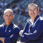 MLB: Cincinnati Reds at Chicago Cubs Jed Hoyer Tom Ricketts