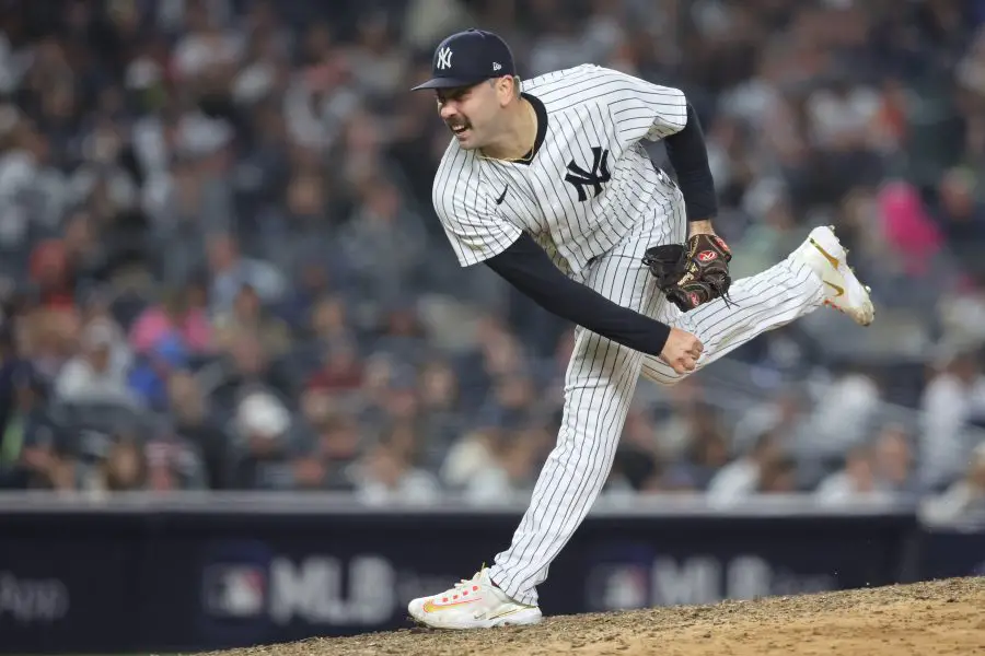 MLB: Houston Astros at New York Yankees Lou Trivino