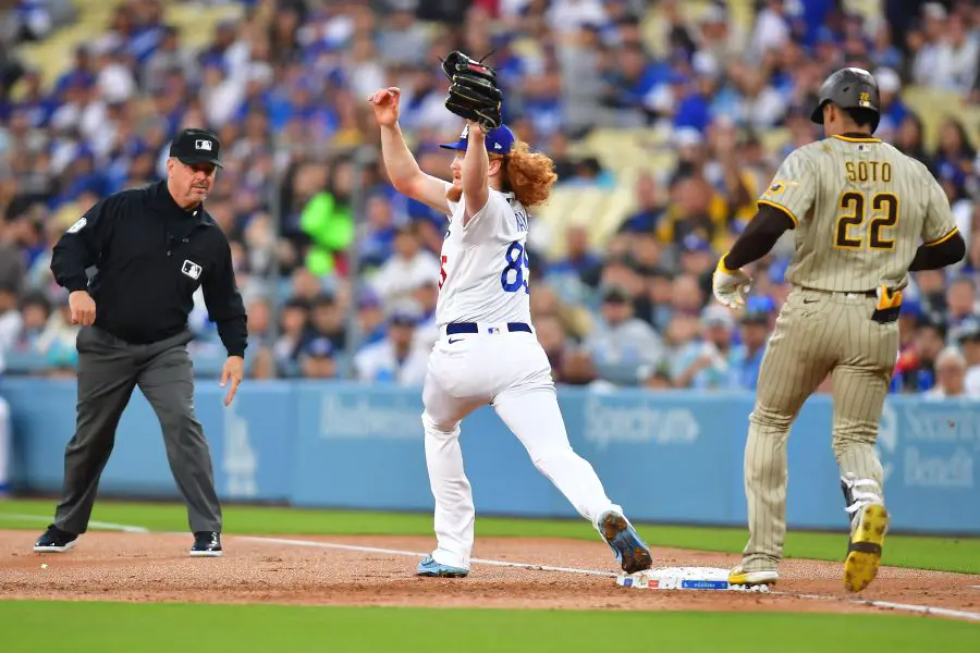 MLB: San Diego Padres at Los Angeles Dodgers