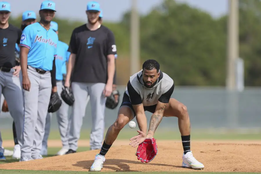 MLB: Miami Marlins Workouts