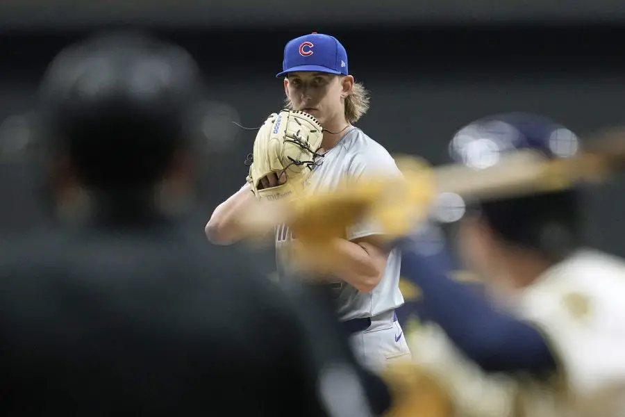 MLB: Chicago Cubs at Milwaukee Brewers ben brown