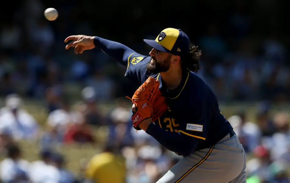 MLB: Milwaukee Brewers at Los Angeles Dodgers