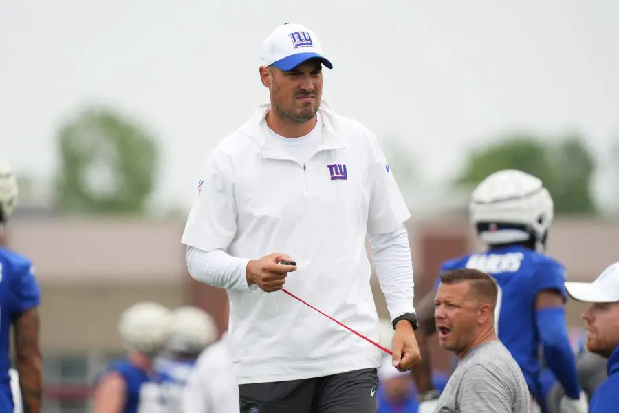 NFL: New York Giants Training Camp Chicago Bears