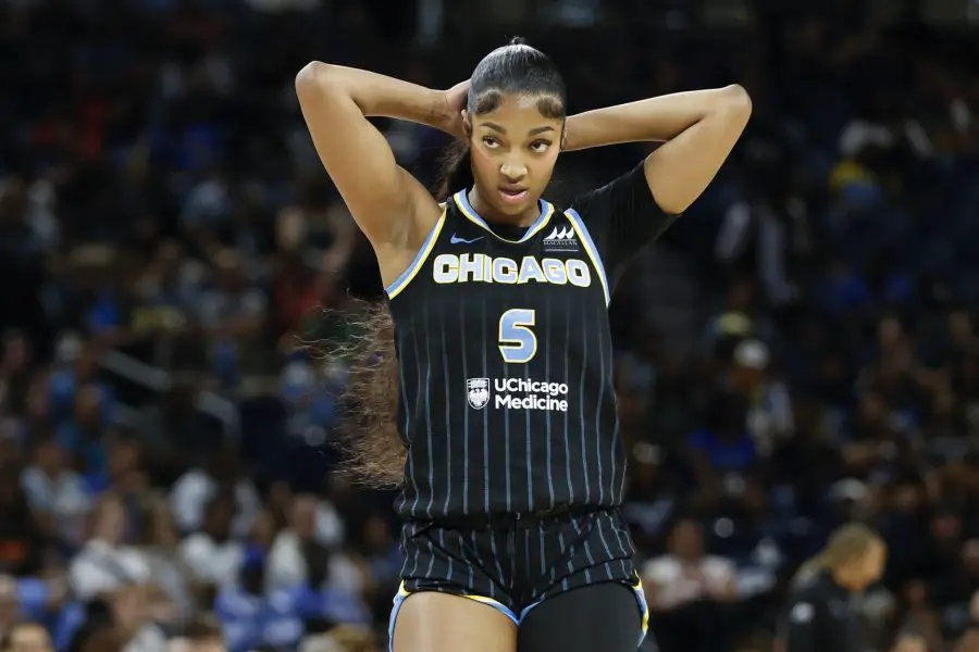 WNBA: Las Vegas Aces at Chicago Sky, Angel Reese