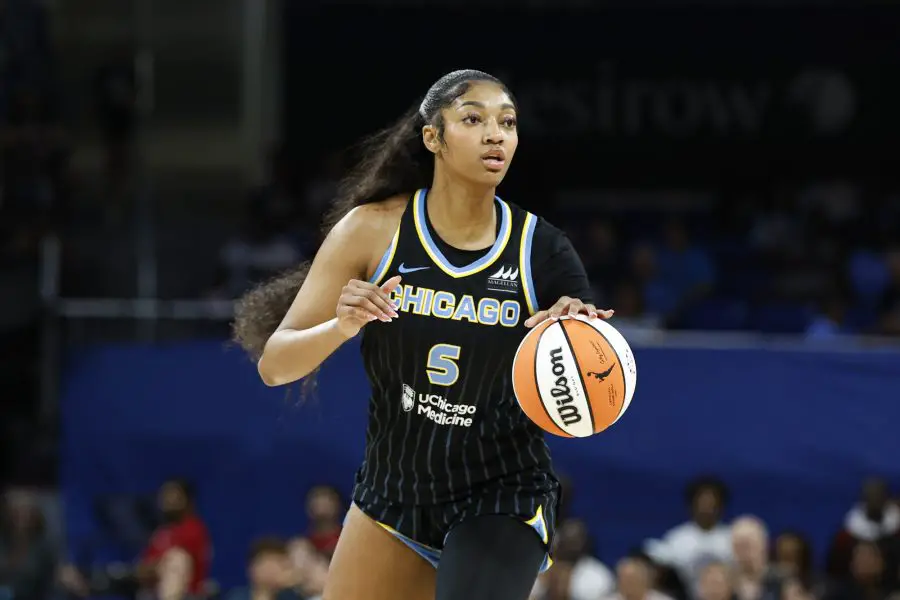 WNBA: Las Vegas Aces at Chicago Sky, Angel Reese