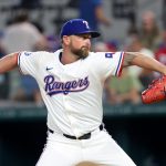 MLB: Toronto Blue Jays at Texas Rangers, kirby yates