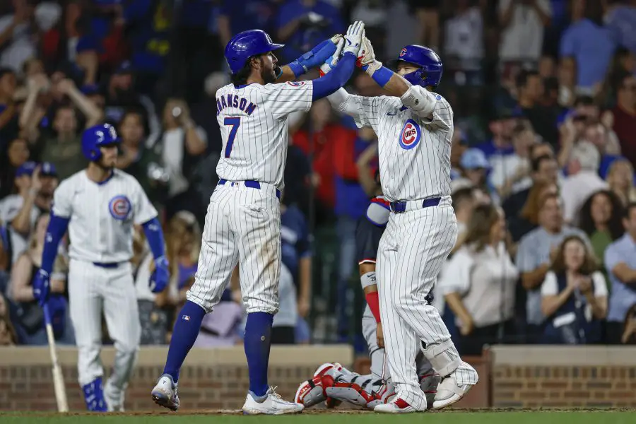 MLB: Washington Nationals at Chicago Cubs