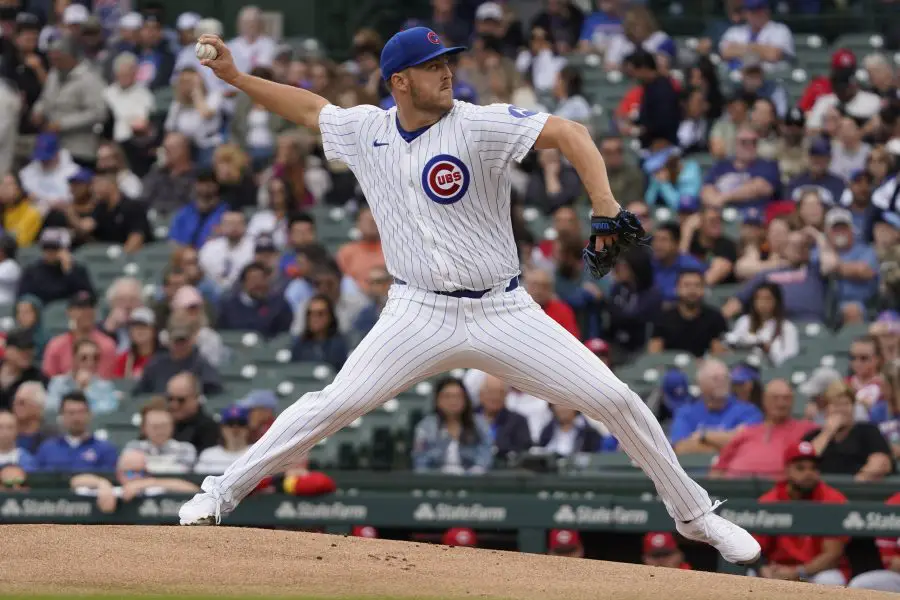 MLB: Cincinnati Reds at Chicago Cubs