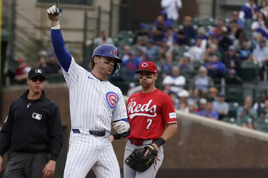 MLB: Cincinnati Reds at Chicago Cubs