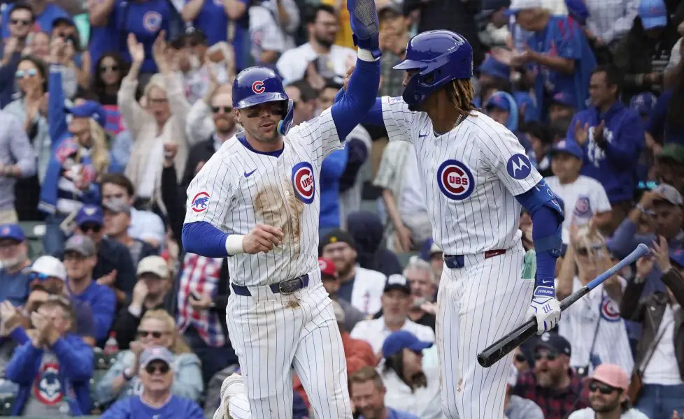 MLB: Cincinnati Reds at Chicago Cubs